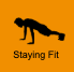 staying fit 
